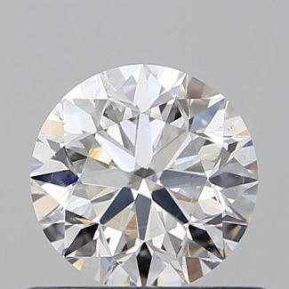 0.7 Carat Round E SI1 VG GIA Natural Diamond