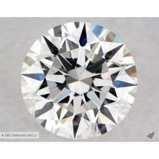 0.43 Carat Round E VS1 EX GIA Natural Diamond