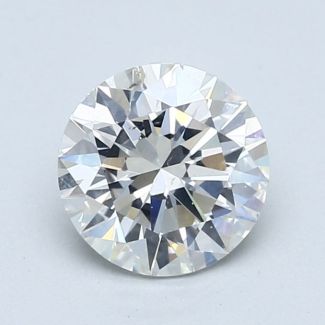 1.7 Carat Round H SI1 EX GIA Natural Diamond