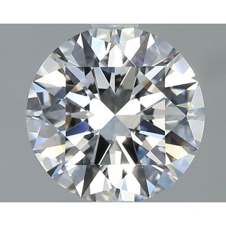 1.5 Carat Round H VS2 EX GIA Natural Diamond