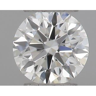 0.18 Carat Round H VS1 EX GIA Natural Diamond