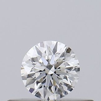 0.23 Carat Round F SI1 EX GIA Natural Diamond