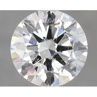 0.7 Carat Round G SI2 EX GIA Natural Diamond