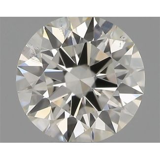 0.32 Carat Round H SI1 EX IGI Natural Diamond