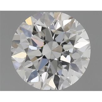 0.5 Carat Round F VS1 VG EX GIA Natural Diamond