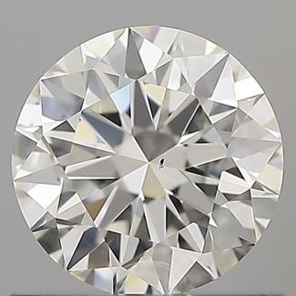 0.72 Carat Round G VS2 EX IGI Natural Diamond