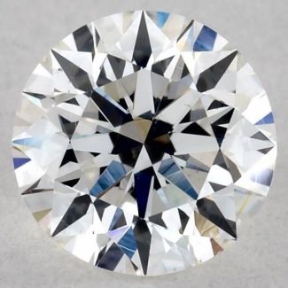 0.62 Carat Round E SI1 EX GIA Natural Diamond