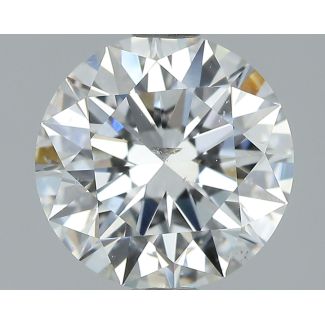 1.5 Carat Round E SI1 EX GIA Natural Diamond