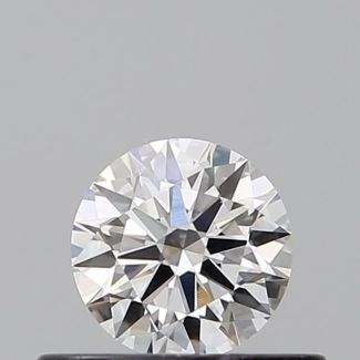 0.35 Carat Round G VS1 EX GIA Natural Diamond