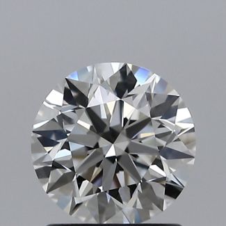 1.10 Carat Round F VS1 EX GIA Natural Diamond