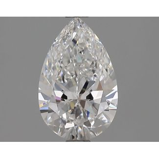 1.52 Carat Pear D VVS1 - EX GIA Natural Diamond