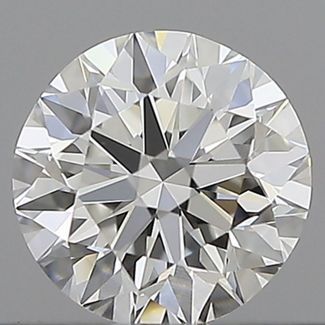 0.5 Carat Round F VVS1 VG EX GIA Natural Diamond