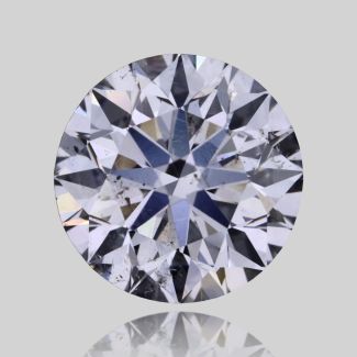 1.0 Carat Round D SI2 EX GIA Natural Diamond