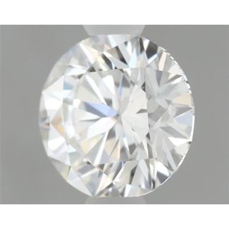 0.5 Carat Round F VS1 EX GIA Natural Diamond