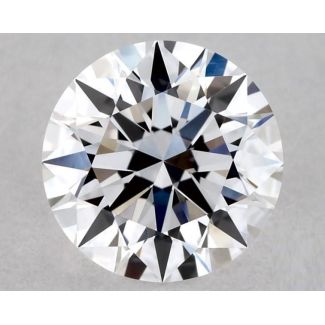 0.45 Carat Round D VVS1 EX GIA Natural Diamond