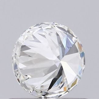 0.6 Carat Round D VVS2 EX GIA Natural Diamond