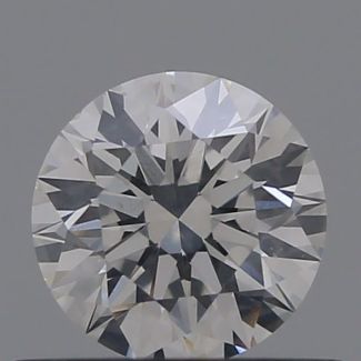 0.45 Carat Round E SI2 EX GIA Natural Diamond