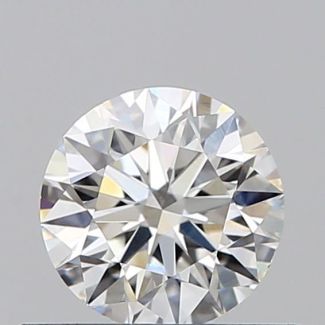 0.5 Carat Round F VS2 EX GIA Natural Diamond