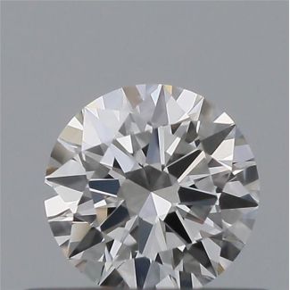 0.35 Carat Round F IF EX GIA Natural Diamond