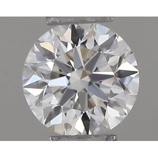 0.19 Carat Round G VS1 EX VG GIA Natural Diamond