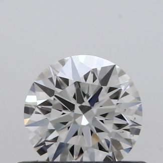 0.45 Carat Round F VS1 EX GIA Natural Diamond