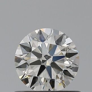 0.55 Carat Round G VS1 EX IGI Natural Diamond