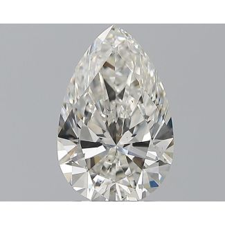 1.5 Carat Pear H VS1 - EX GIA Natural Diamond