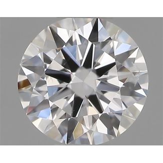 0.30 Carat Round D SI2 EX GIA Natural Diamond