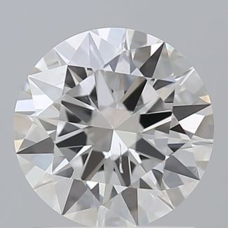 1.00 Carat Round F SI1 EX GIA Natural Diamond