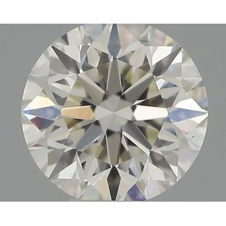 0.36 Carat Round H VS1 EX IGI Natural Diamond