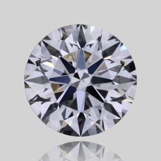 0.5 Carat Round H VS2 EX GIA Natural Diamond