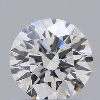 0.62 Carat Round G SI1 EX GIA Natural Diamond