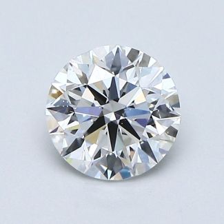 0.8 Carat Round E VS2 EX VG GIA Natural Diamond