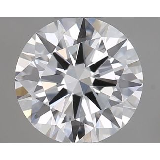 0.5 Carat Round F VVS2 EX GIA Natural Diamond