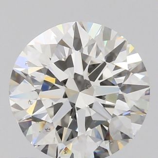 1.01 Carat Round H SI1 EX VG GIA Natural Diamond