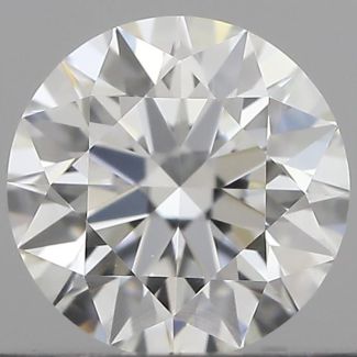 0.40 Carat Round E VS2 EX GIA Natural Diamond