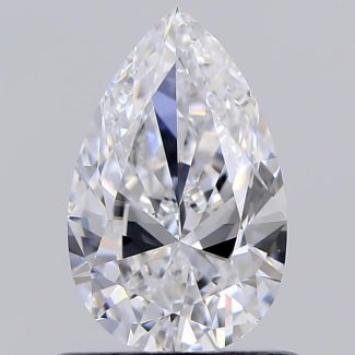 0.70 Carat Pear D VS1 - VG GIA Natural Diamond