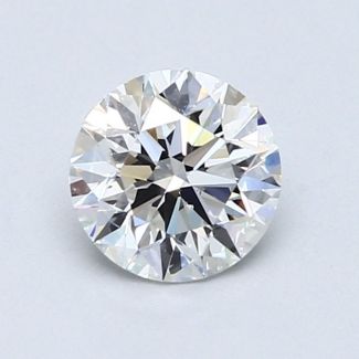 0.94 Carat Round E SI1 VG EX GIA Natural Diamond