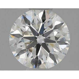 0.40 Carat Round F VS2 EX IGI Natural Diamond