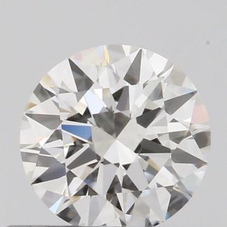 0.45 Carat Round H VS1 EX VG GIA Natural Diamond