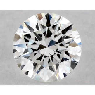 0.43 Carat Round E VVS1 EX GIA Natural Diamond