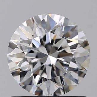 0.80 Carat Round E VS2 EX GIA Natural Diamond