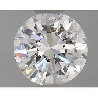 0.41 Carat Round E VVS1 VG EX IGI Natural Diamond