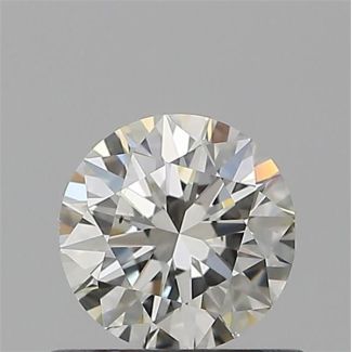 0.50 Carat Round H VS2 EX VG IGI Natural Diamond