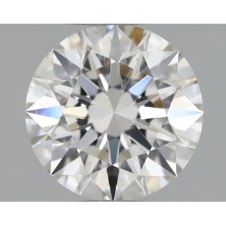 0.45 Carat Round G VS2 EX GIA Natural Diamond