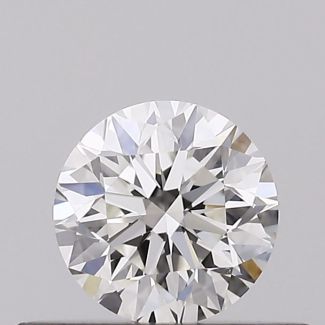 0.3 Carat Round H VVS2 VG EX GIA Natural Diamond