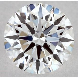 0.36 Carat Round E VVS2 EX GIA Natural Diamond