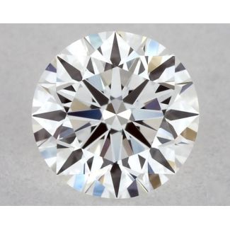 0.3 Carat Round F VVS1 EX VG GIA Natural Diamond