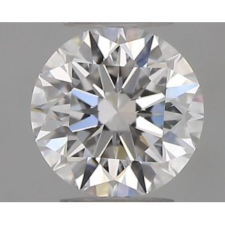 0.31 Carat Round E VVS1 EX GIA Natural Diamond