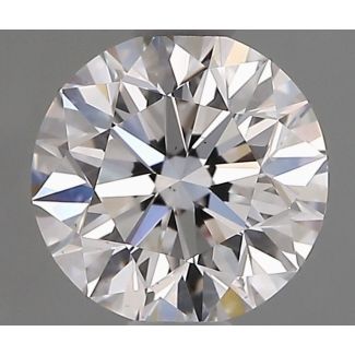 0.8 Carat Round D VS1 EX GIA Natural Diamond